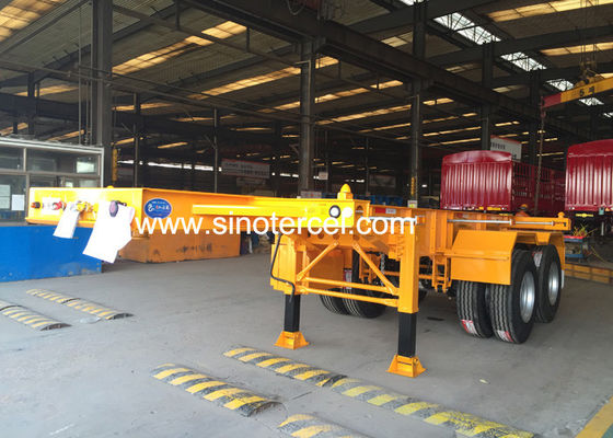 1310mm 輪骨格式半トレーラー 40ft 4 アクセル半トレーラー