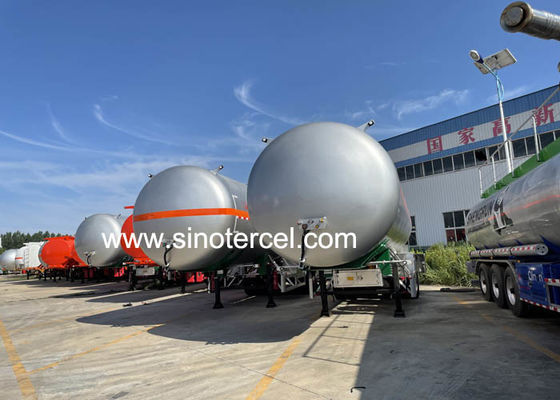 3Axle 燃料タンク 30CBM-60CBM 水タンク 半トレーラー